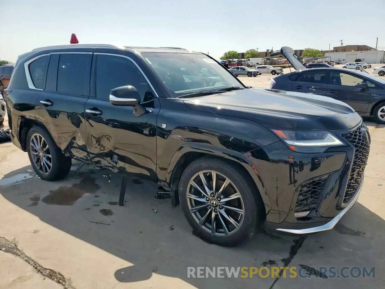 4 Photograph of a damaged car JTJMB7CX0P4038924 LEXUS LX 600 BAS 2023