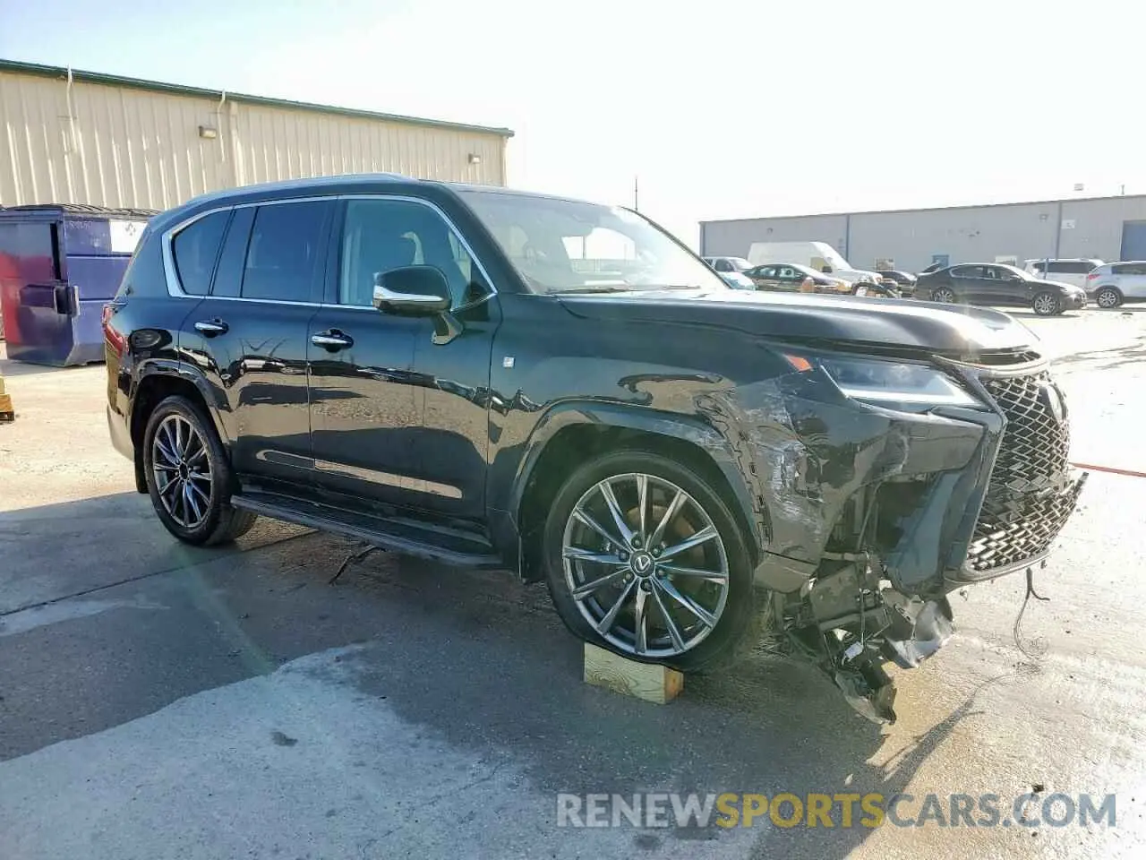 4 Photograph of a damaged car JTJMB7CX3R4051427 LEXUS LX 600 BAS 2024