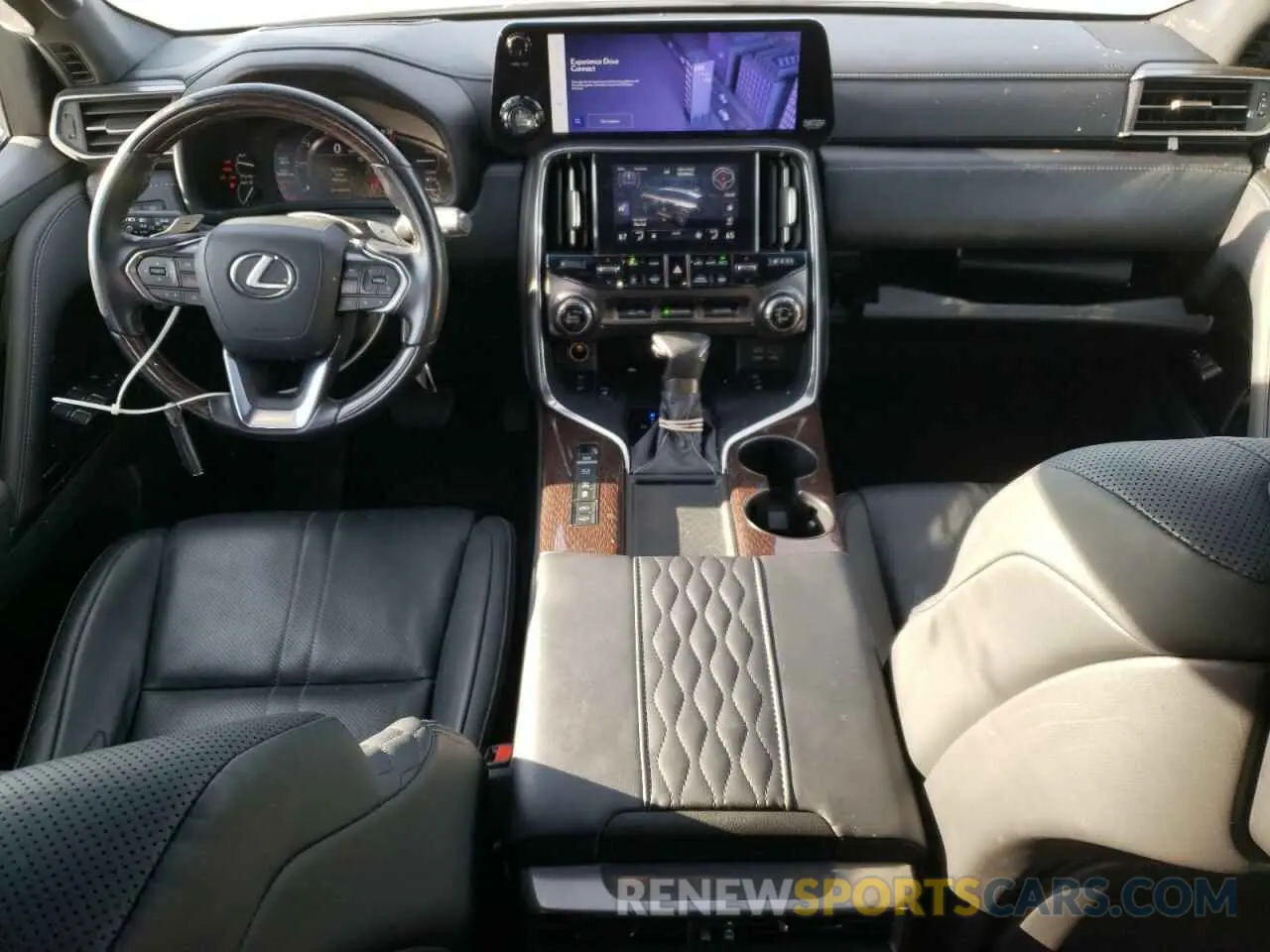 8 Фотография поврежденного автомобиля JTJLBACX2P4030493 LEXUS LX 600 ULT 2023