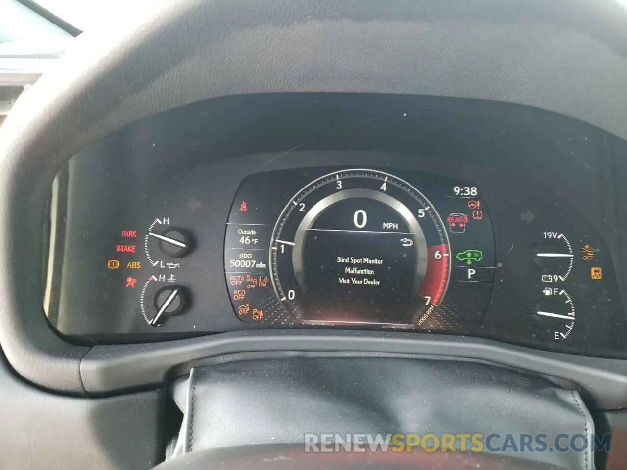 9 Фотография поврежденного автомобиля JTJLBACX2P4030493 LEXUS LX 600 ULT 2023