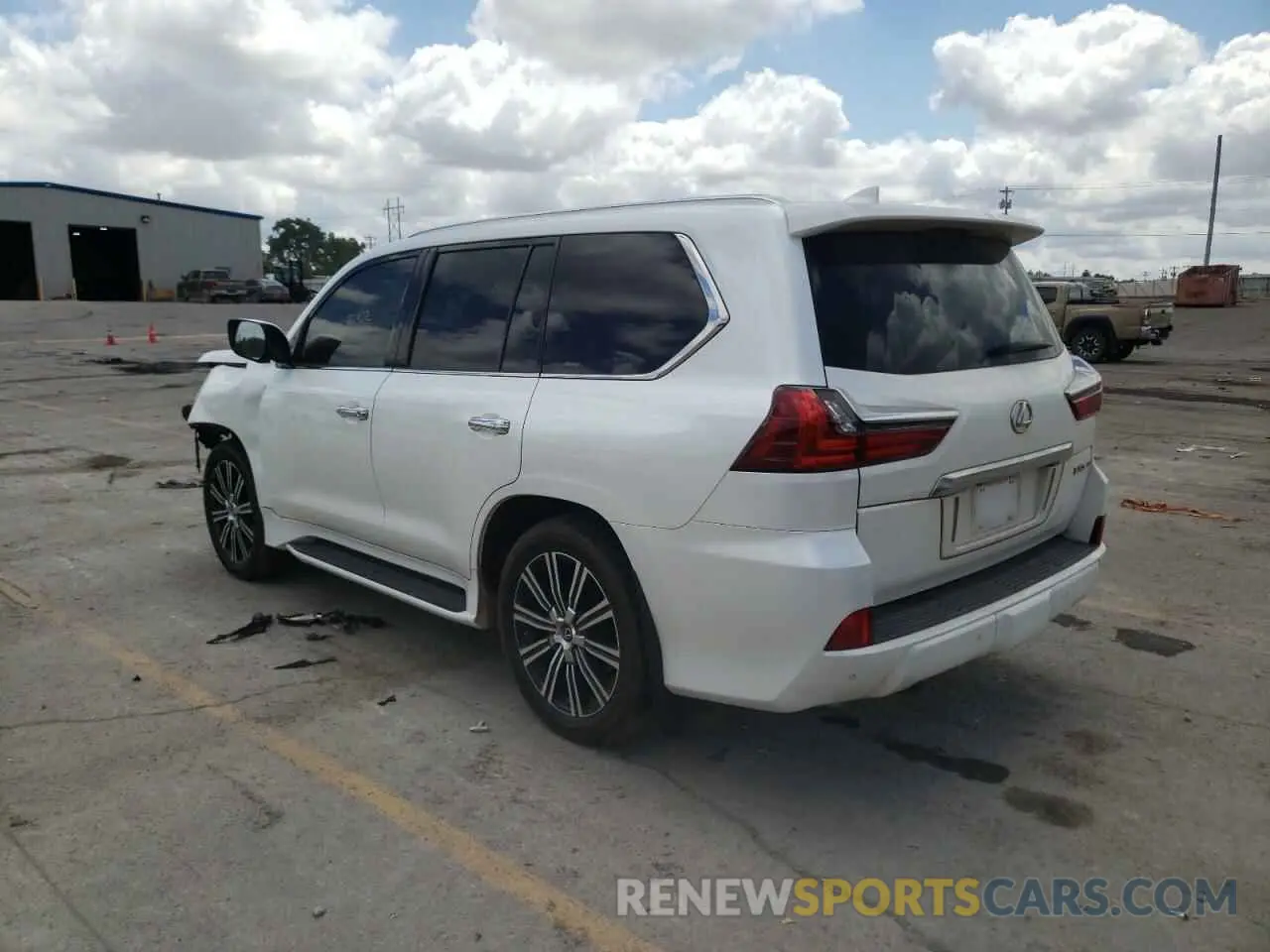 3 Photograph of a damaged car JTJHY7AX4K4286380 LEXUS LX570 2019