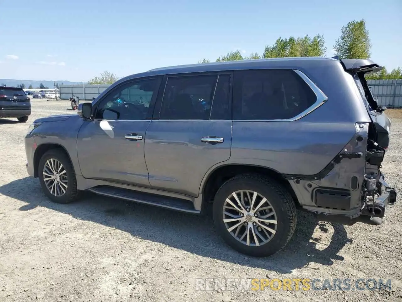 2 Photograph of a damaged car JTJHY7AX6K4292892 LEXUS LX570 2019