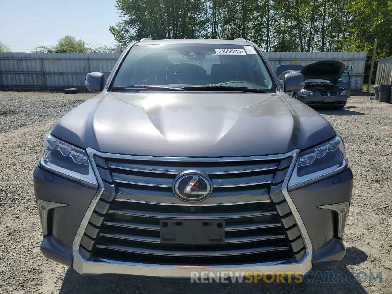 5 Photograph of a damaged car JTJHY7AX6K4292892 LEXUS LX570 2019
