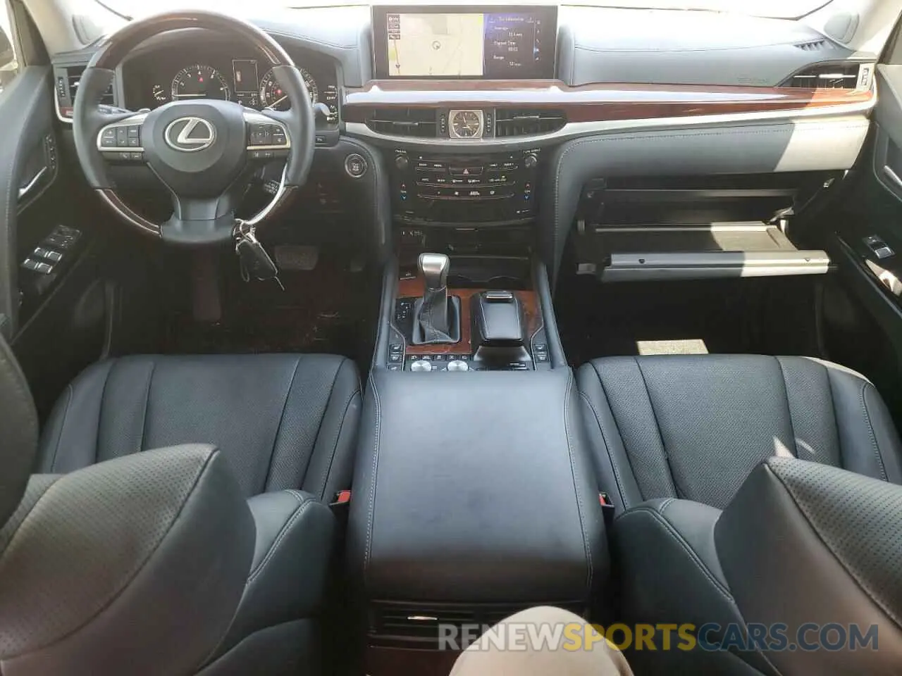 8 Photograph of a damaged car JTJHY7AX6K4292892 LEXUS LX570 2019