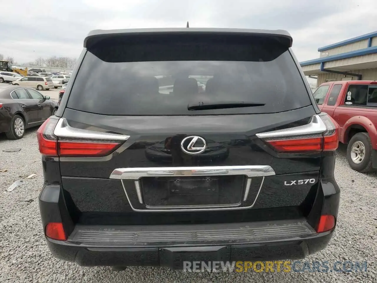 6 Photograph of a damaged car JTJHY7AX7K4310302 LEXUS LX570 2019