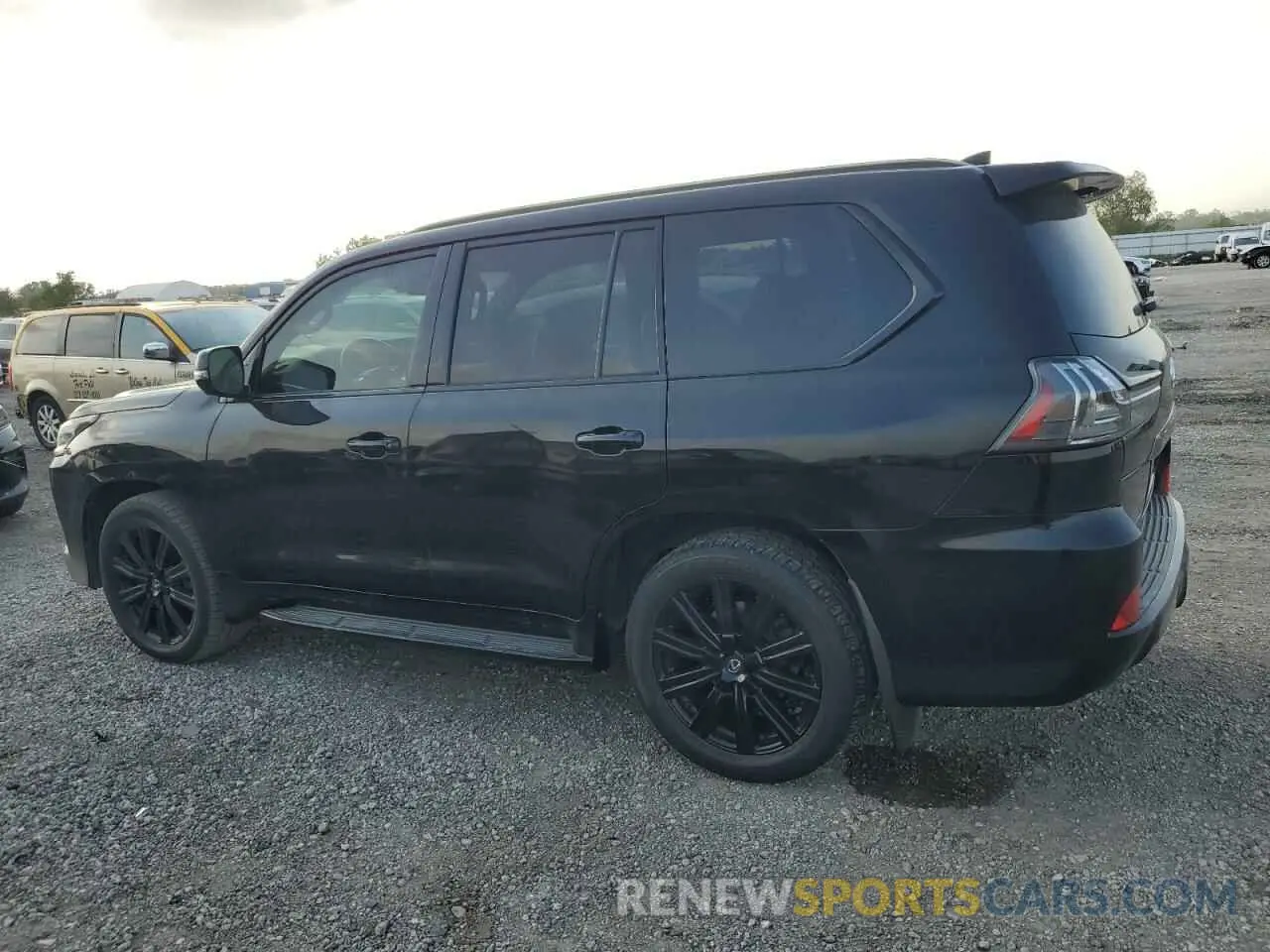 2 Photograph of a damaged car JTJHY7AX8K4298323 LEXUS LX570 2019