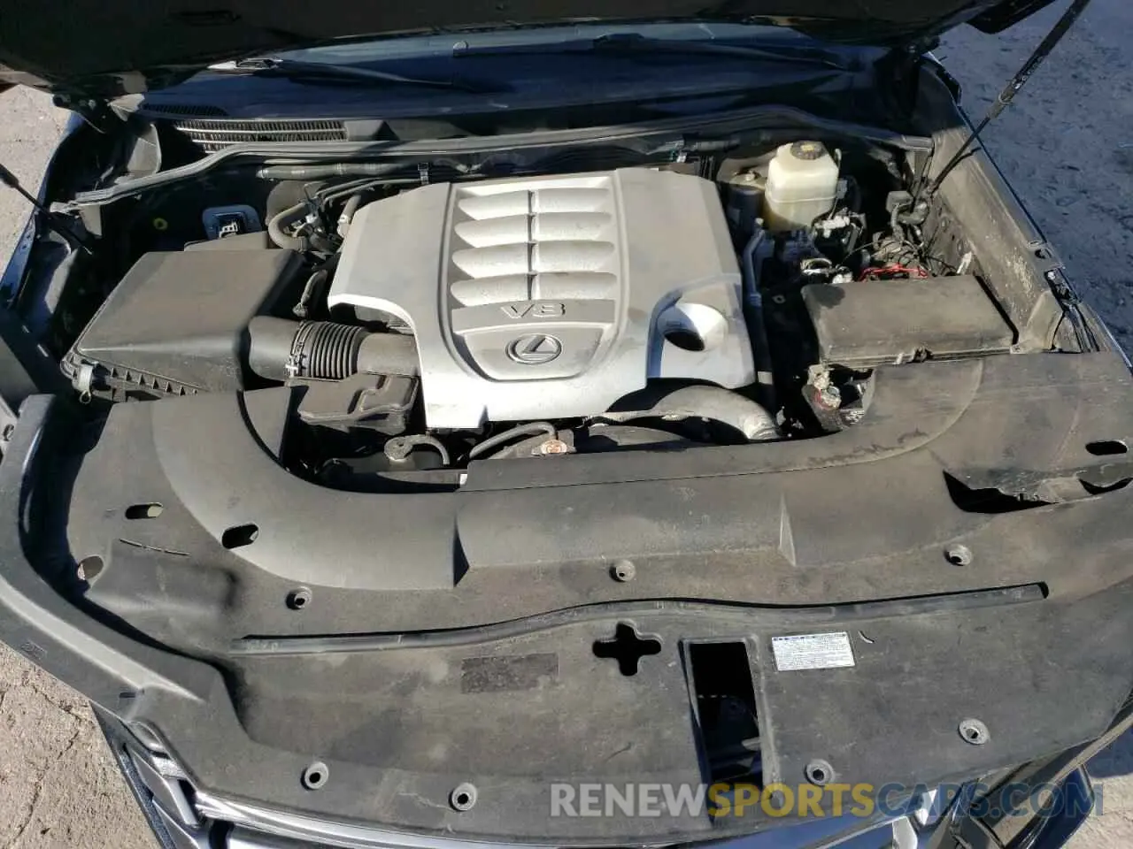 12 Фотография поврежденного автомобиля JTJHY7AXXK4287677 LEXUS LX570 2019