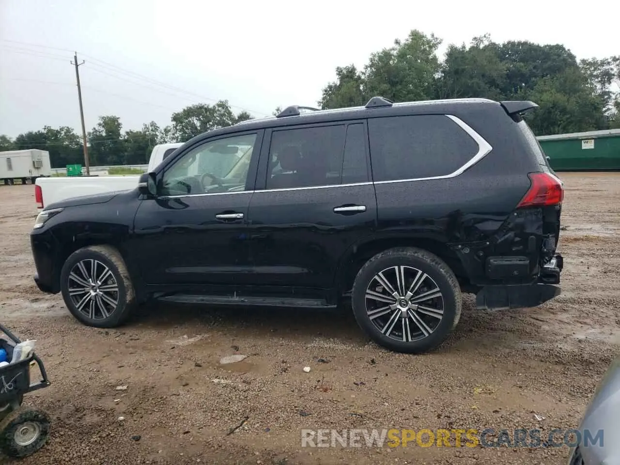 2 Photograph of a damaged car JTJDY7AX2L4317495 LEXUS LX570 2020