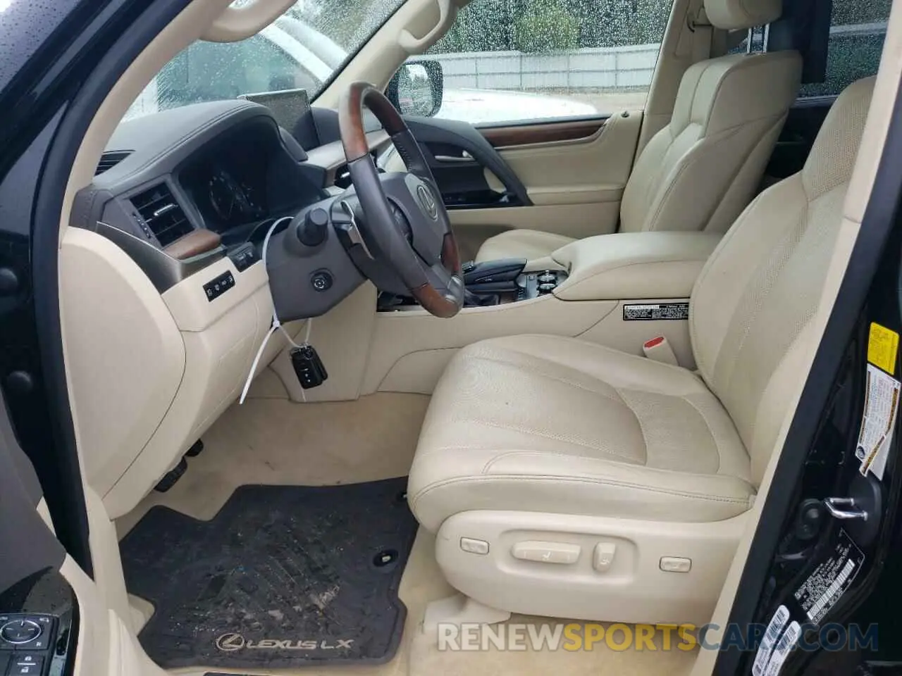 7 Photograph of a damaged car JTJDY7AX2L4317495 LEXUS LX570 2020