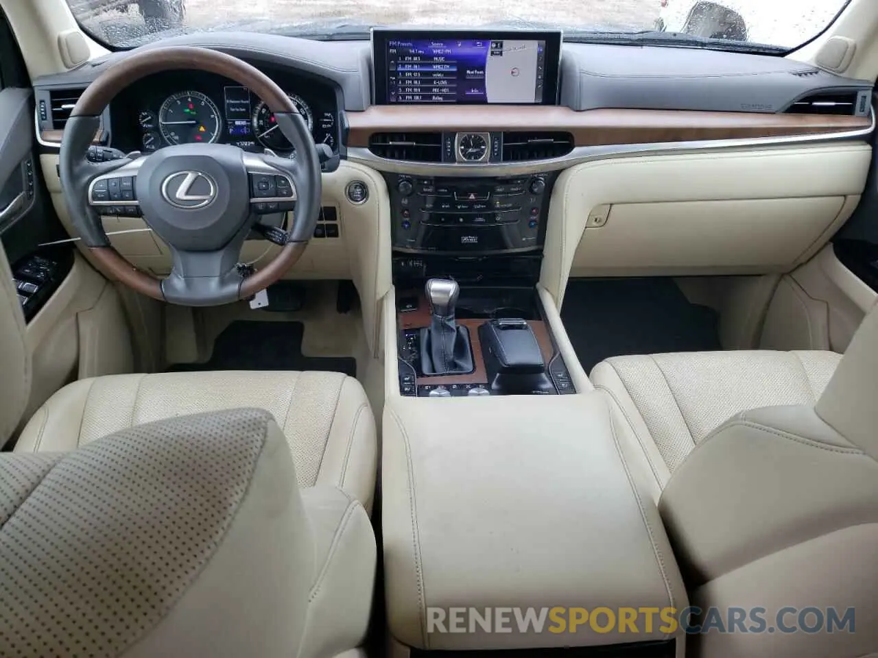 8 Photograph of a damaged car JTJDY7AX2L4317495 LEXUS LX570 2020