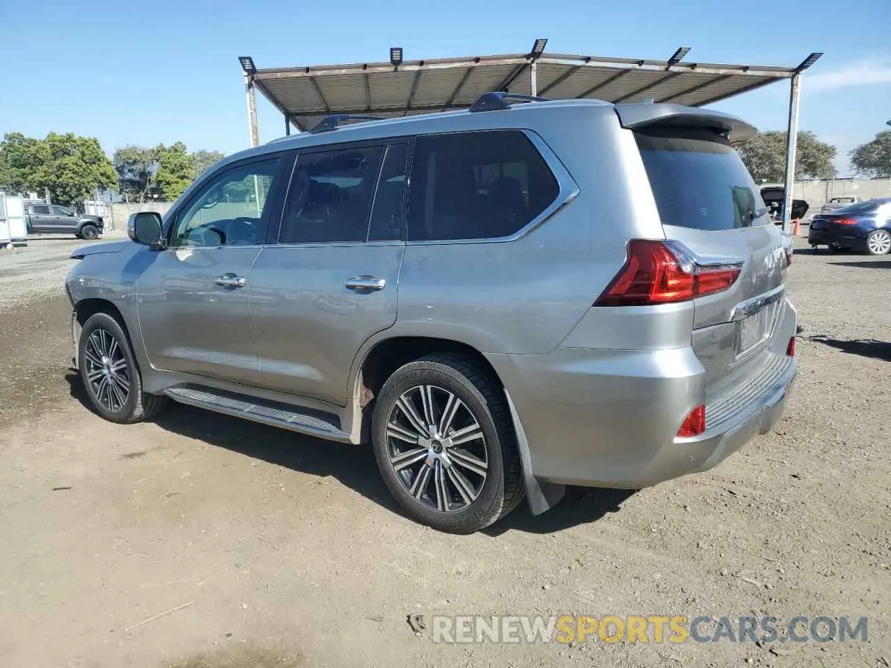 2 Photograph of a damaged car JTJDY7AX9L4318630 LEXUS LX570 2020
