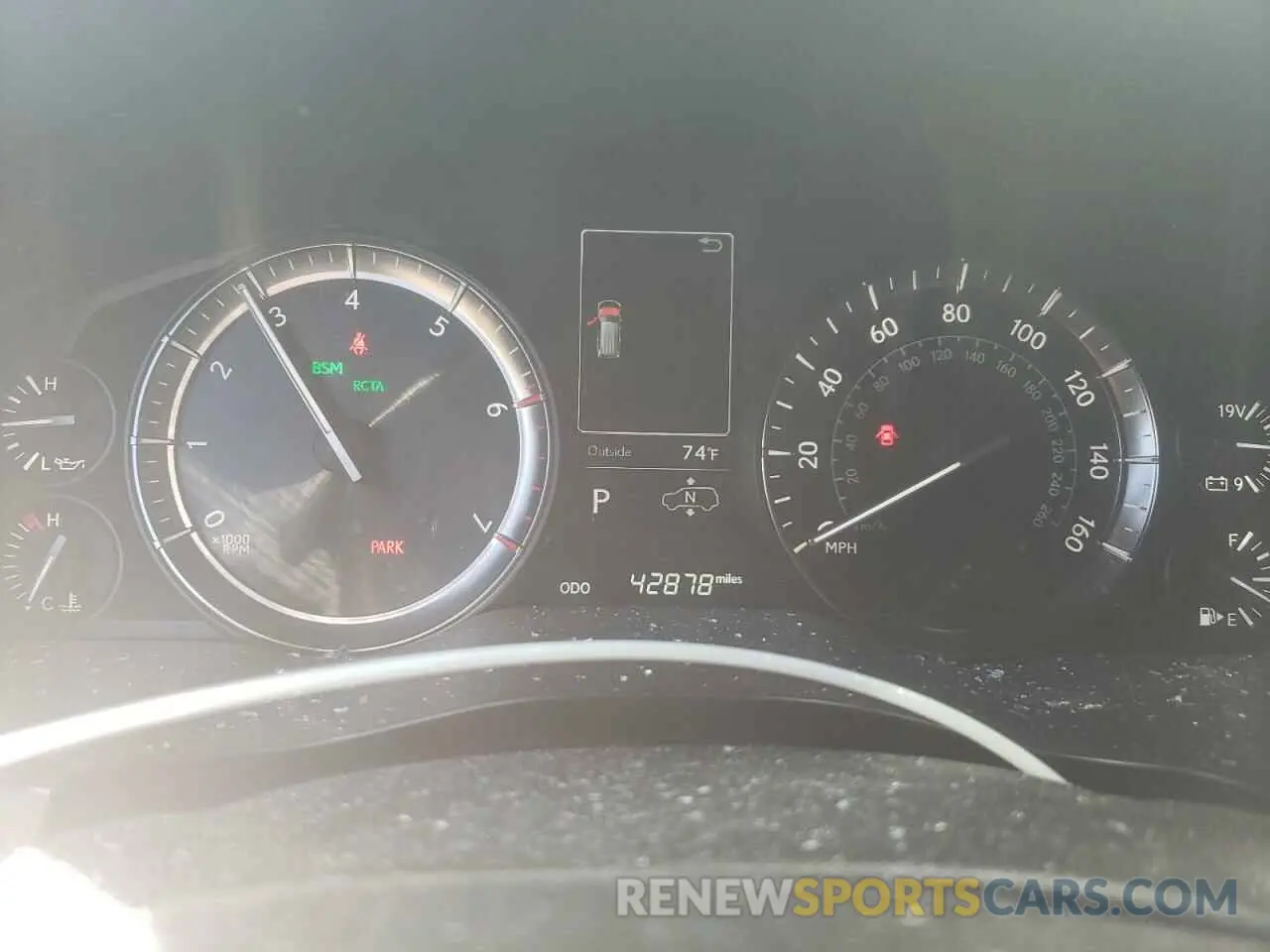 9 Фотография поврежденного автомобиля JTJDY7AX9L4332897 LEXUS LX570 2020