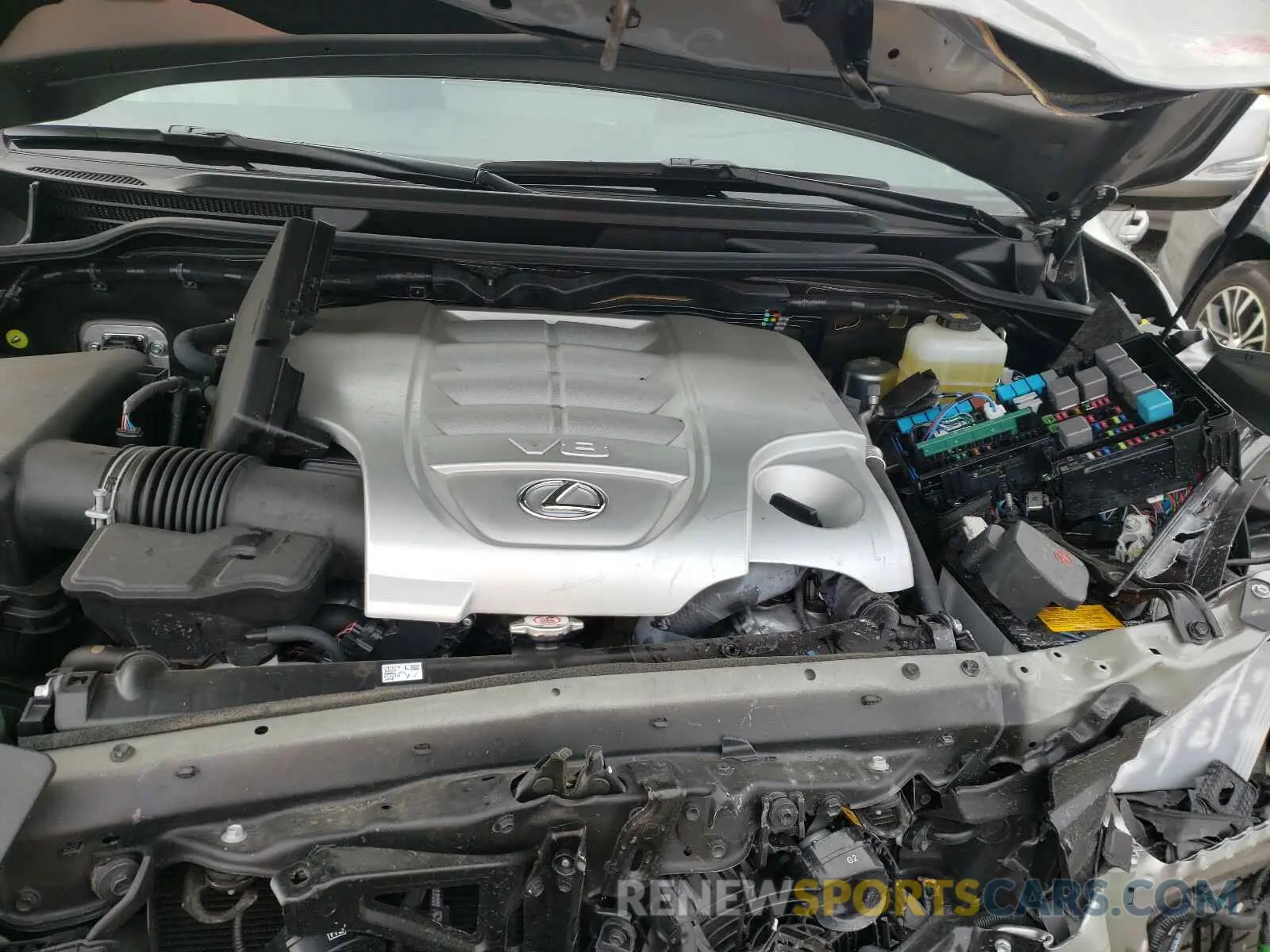 7 Photograph of a damaged car JTJFY7AX1L4323541 LEXUS LX570 2020