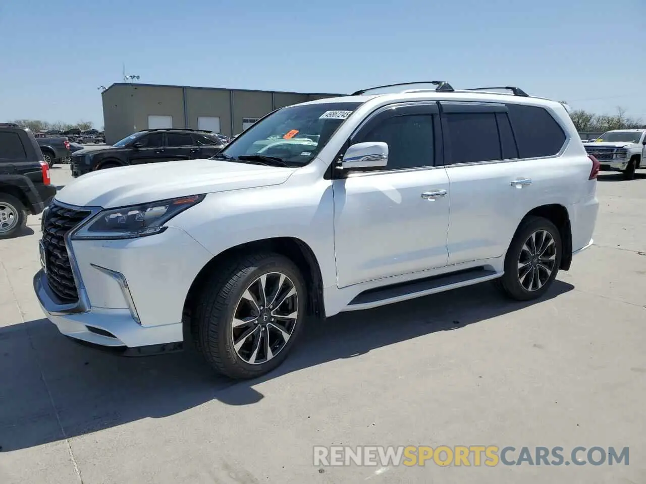 1 Фотография поврежденного автомобиля JTJDY7AX6M4344040 LEXUS LX570 2021