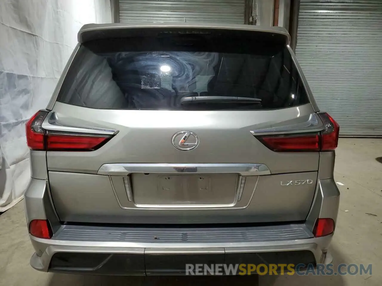 6 Photograph of a damaged car JTJDY7AX8M4338661 LEXUS LX570 2021