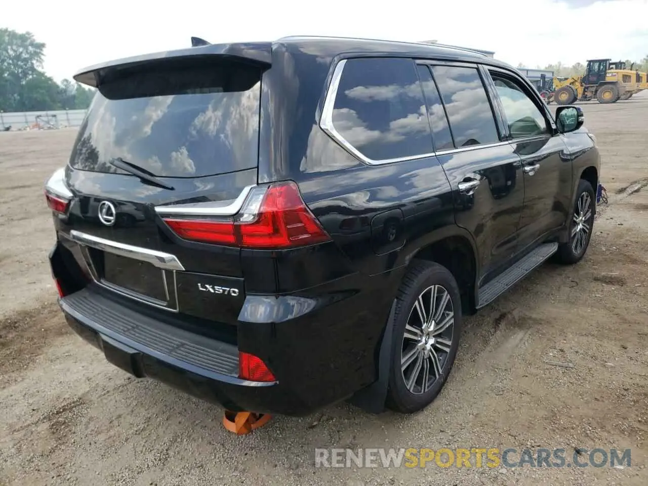 4 Photograph of a damaged car JTJDY7AX9M4334439 LEXUS LX570 2021