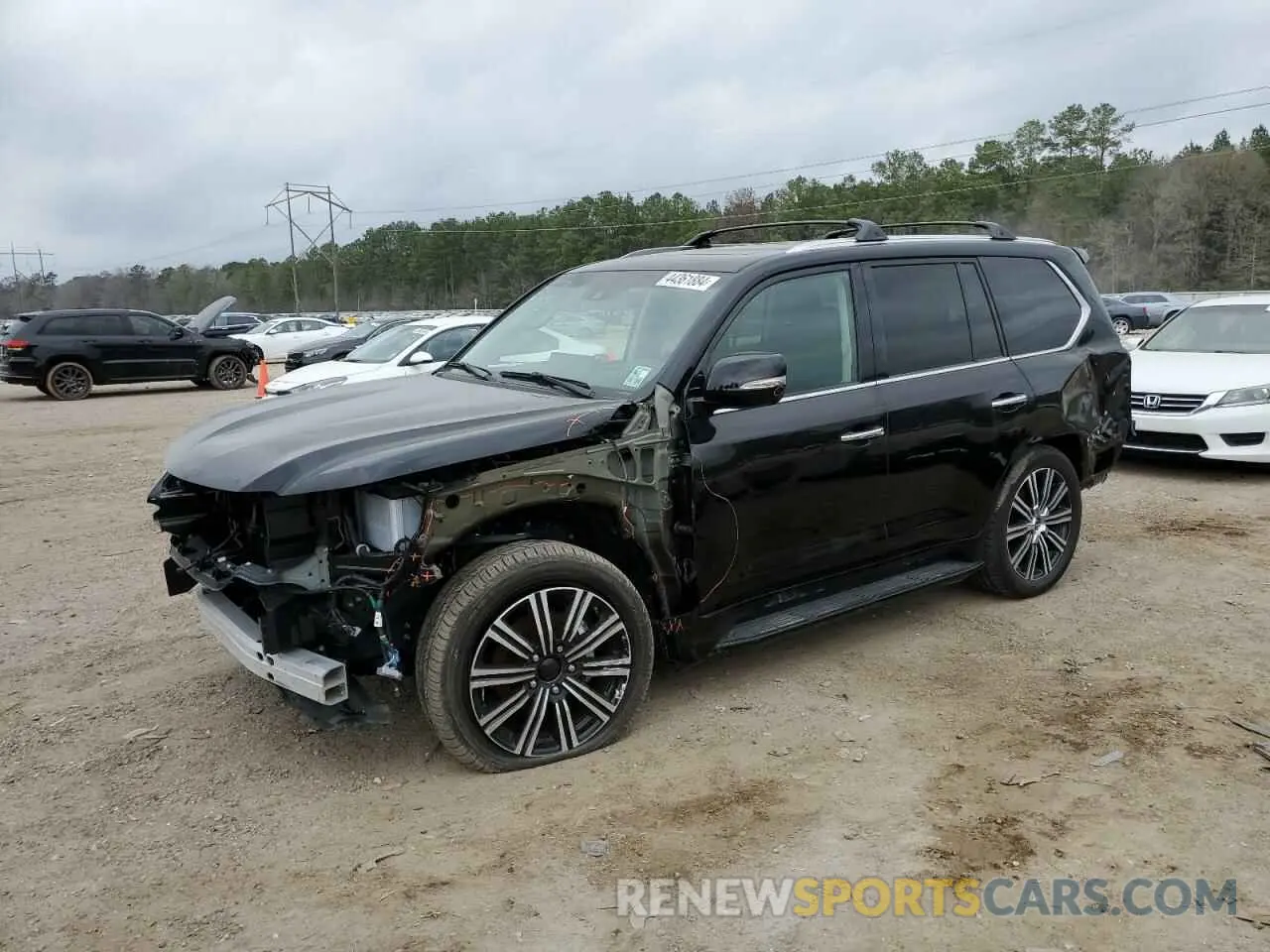 1 Фотография поврежденного автомобиля JTJFY7AX9M4340637 LEXUS LX570 2021
