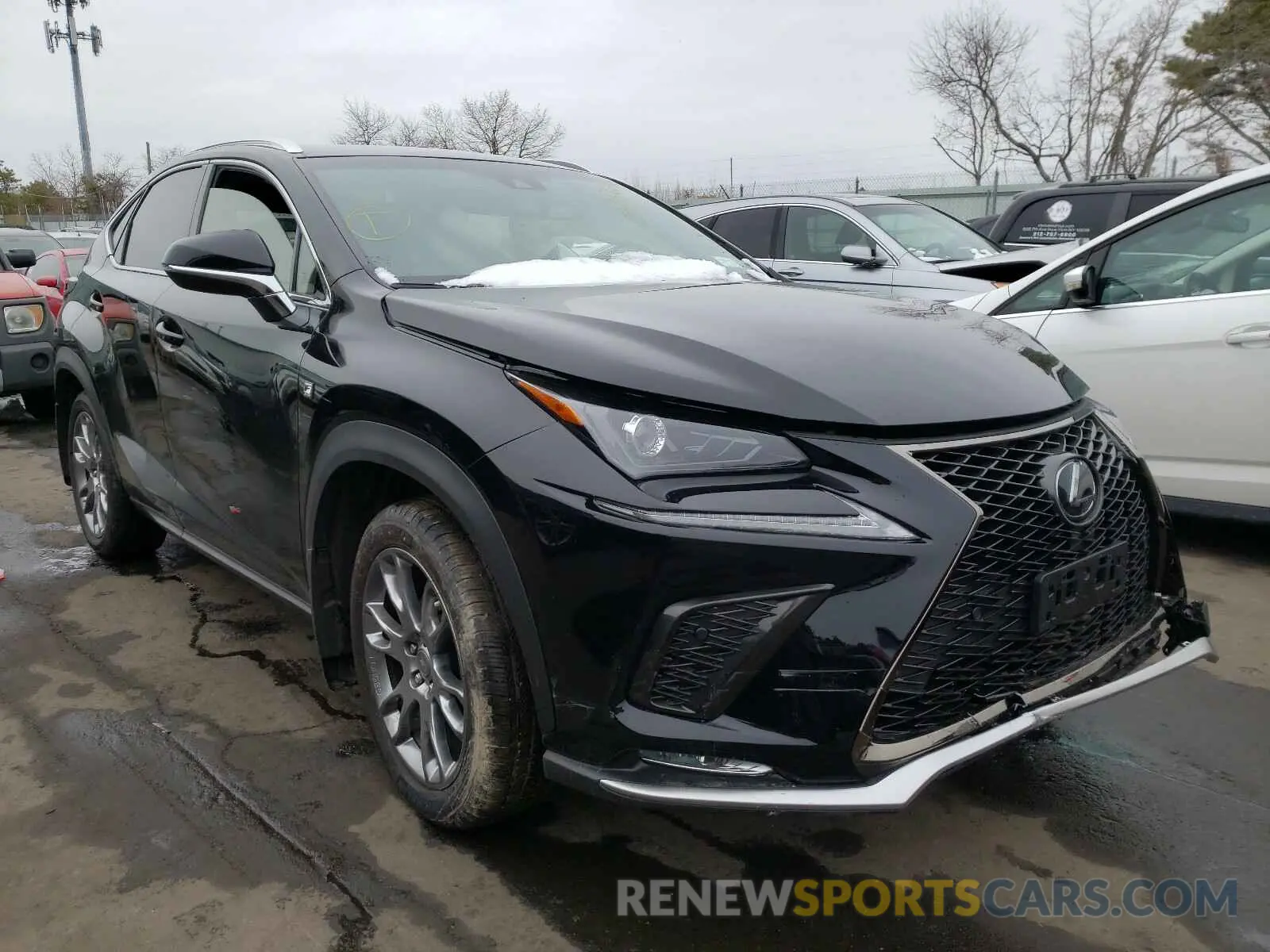 1 Photograph of a damaged car JTJBARBZ0K2211967 LEXUS NX 2019