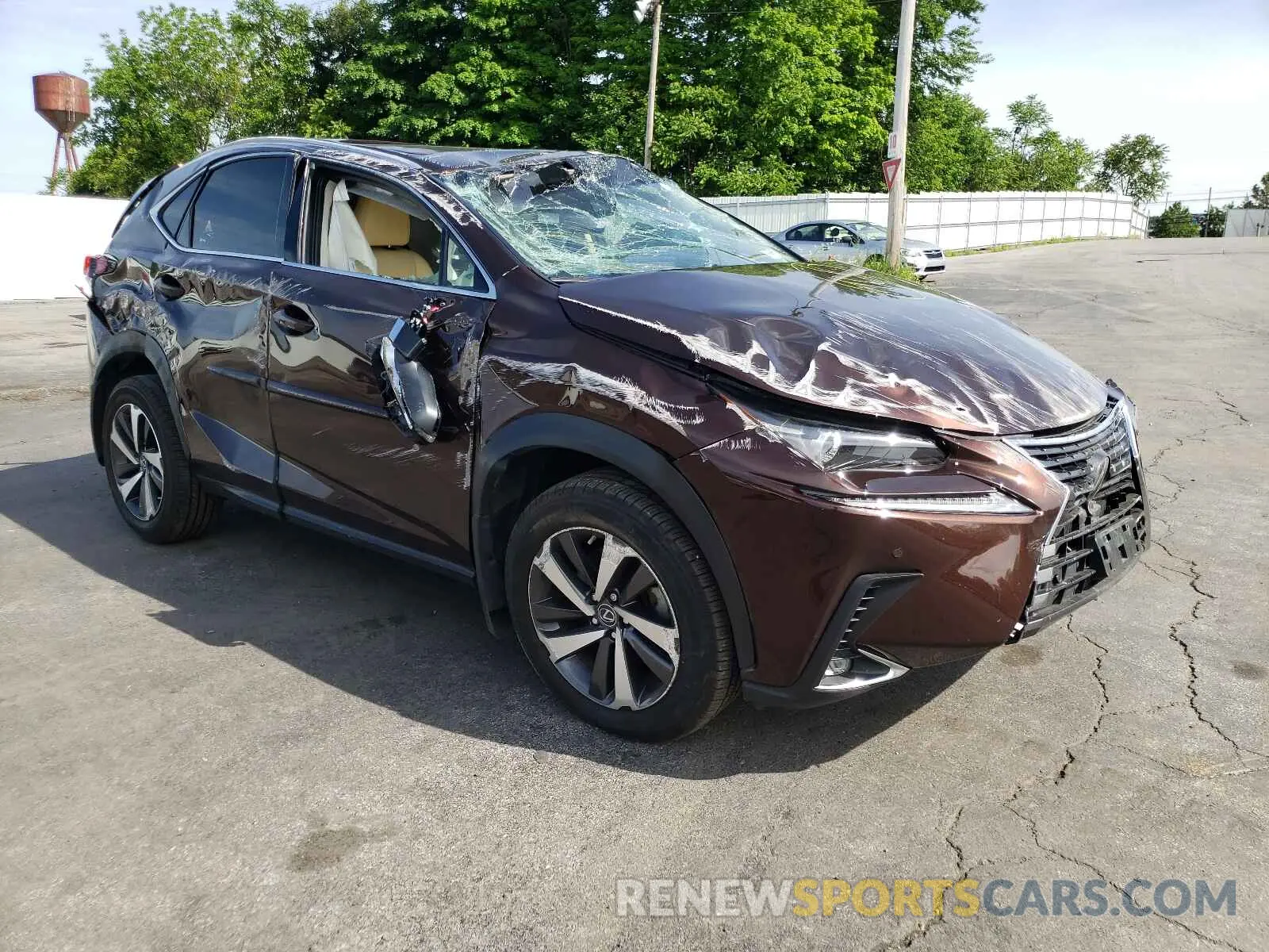 1 Photograph of a damaged car JTJBARBZ1K2194600 LEXUS NX 2019