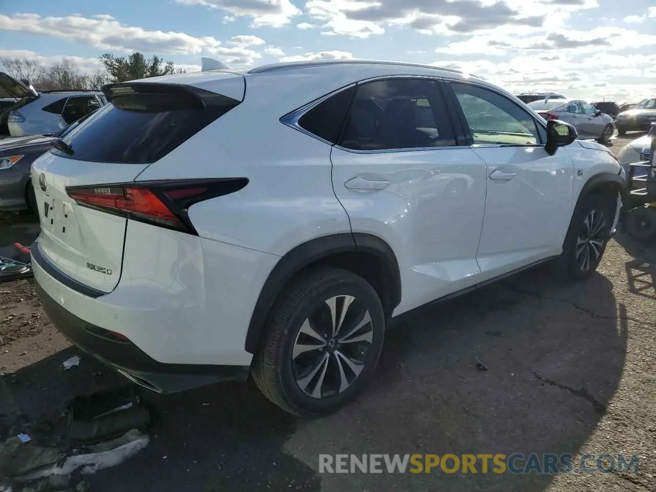 3 Photograph of a damaged car JTJBARBZ2K2182567 LEXUS NX 2019