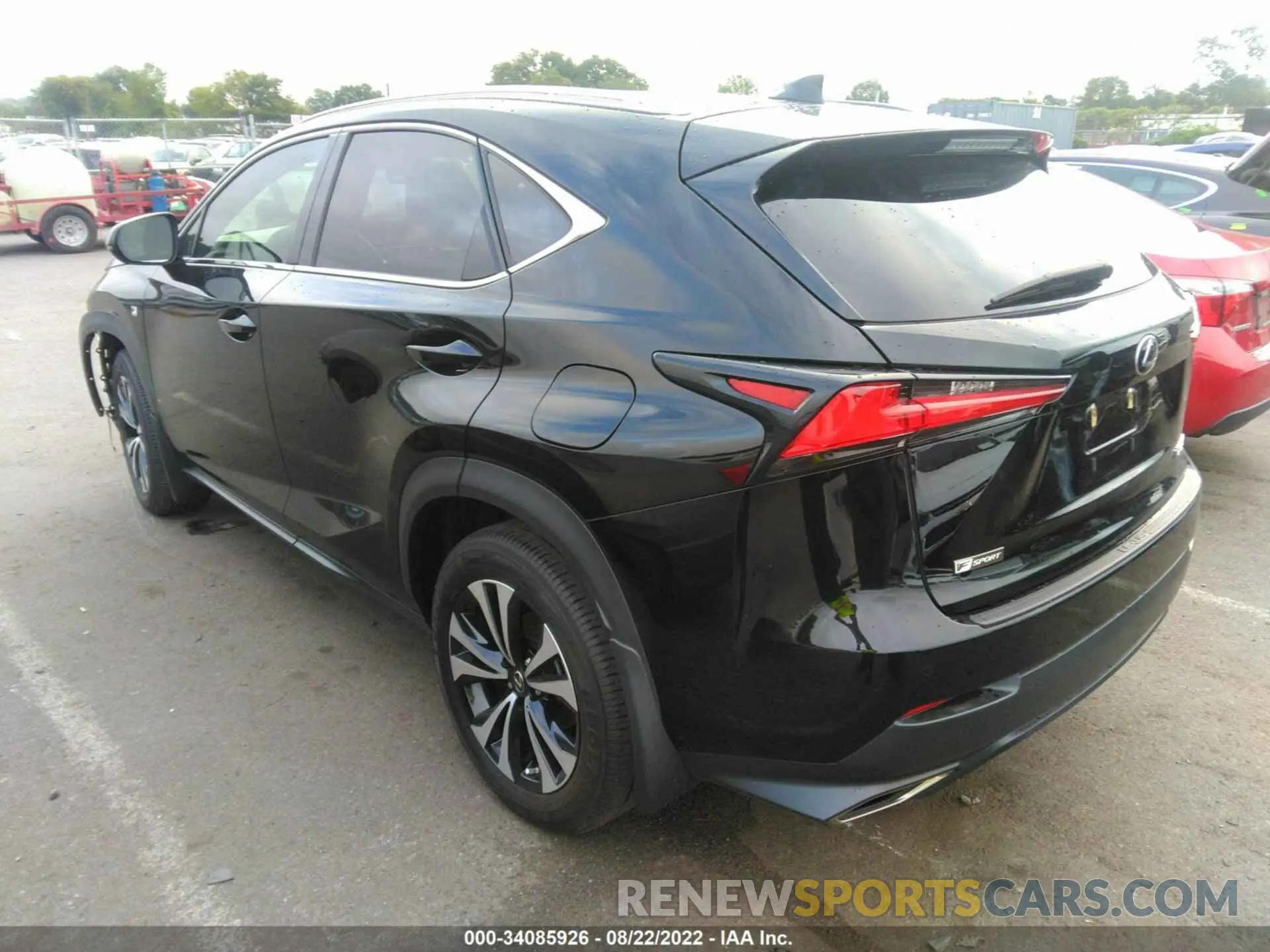 3 Photograph of a damaged car JTJBARBZ2K2199014 LEXUS NX 2019