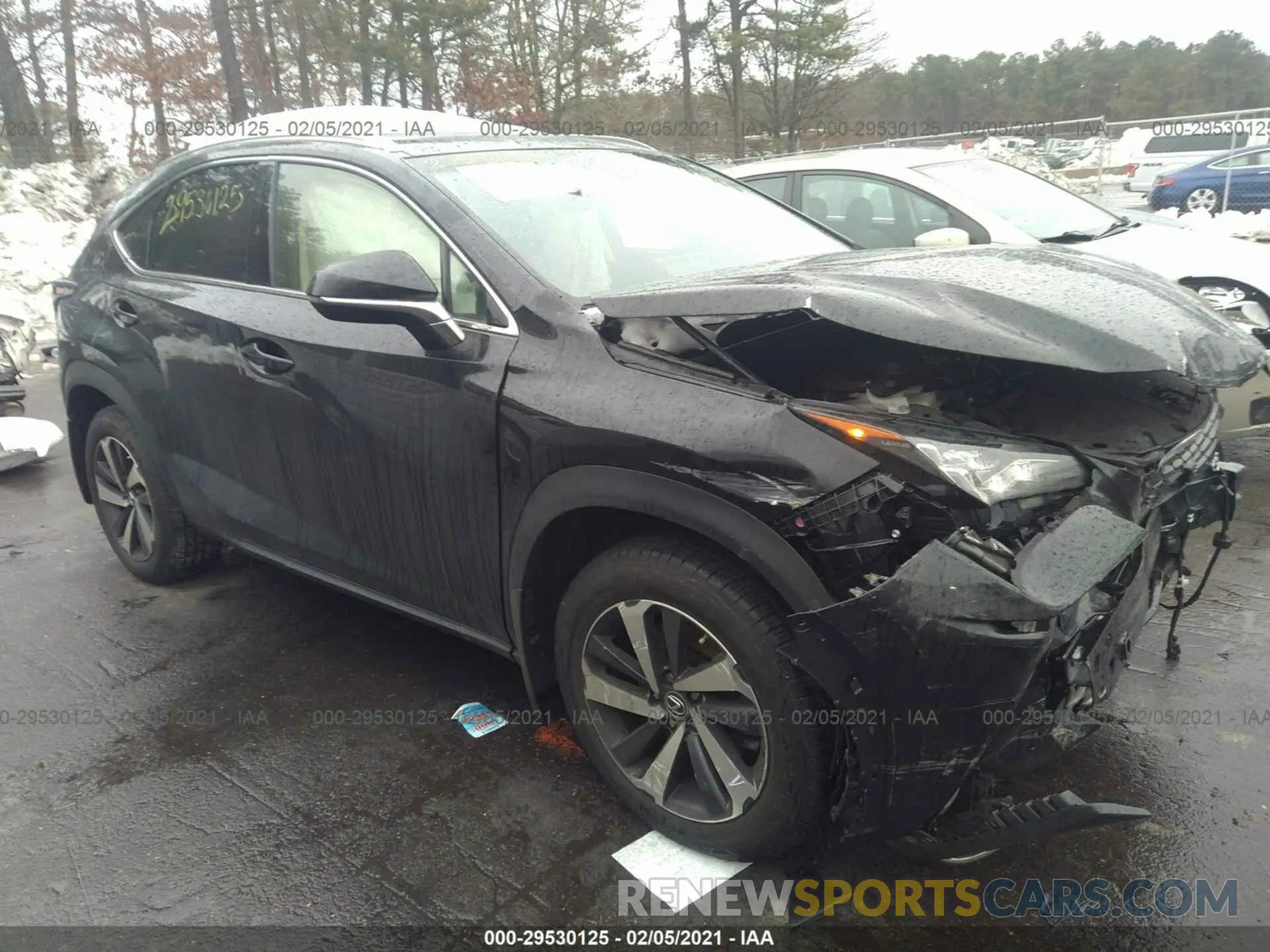 1 Фотография поврежденного автомобиля JTJBARBZ2K2204146 LEXUS NX 2019