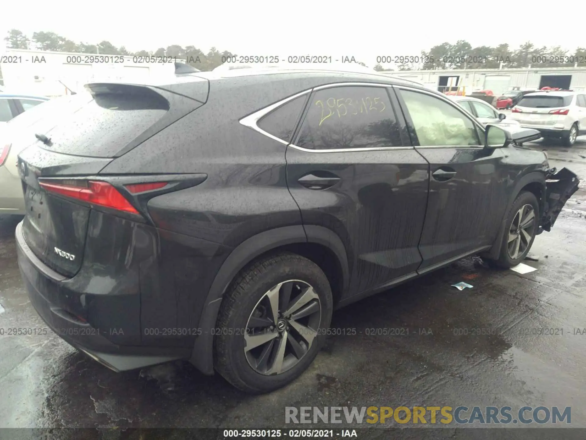 4 Фотография поврежденного автомобиля JTJBARBZ2K2204146 LEXUS NX 2019