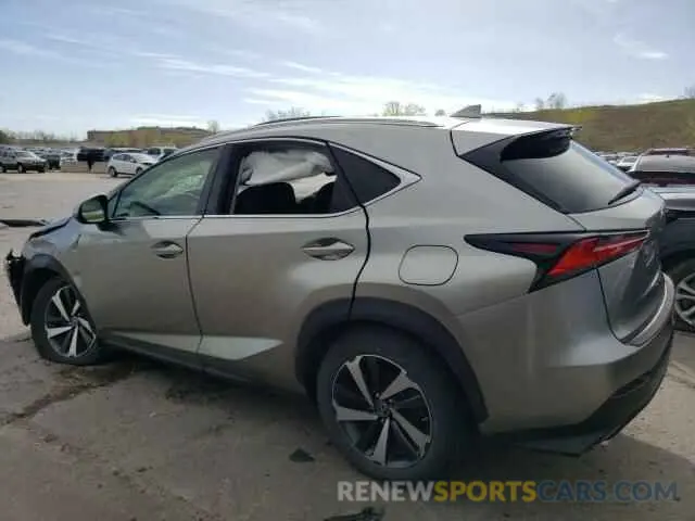2 Photograph of a damaged car JTJBARBZ2K2207225 LEXUS NX 2019