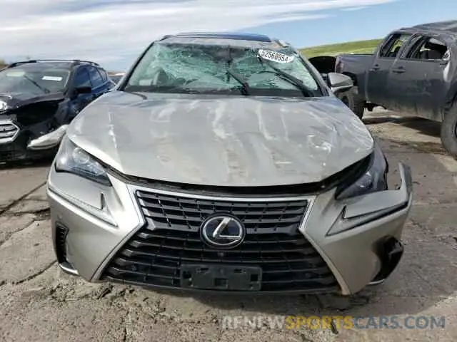 5 Photograph of a damaged car JTJBARBZ2K2207225 LEXUS NX 2019