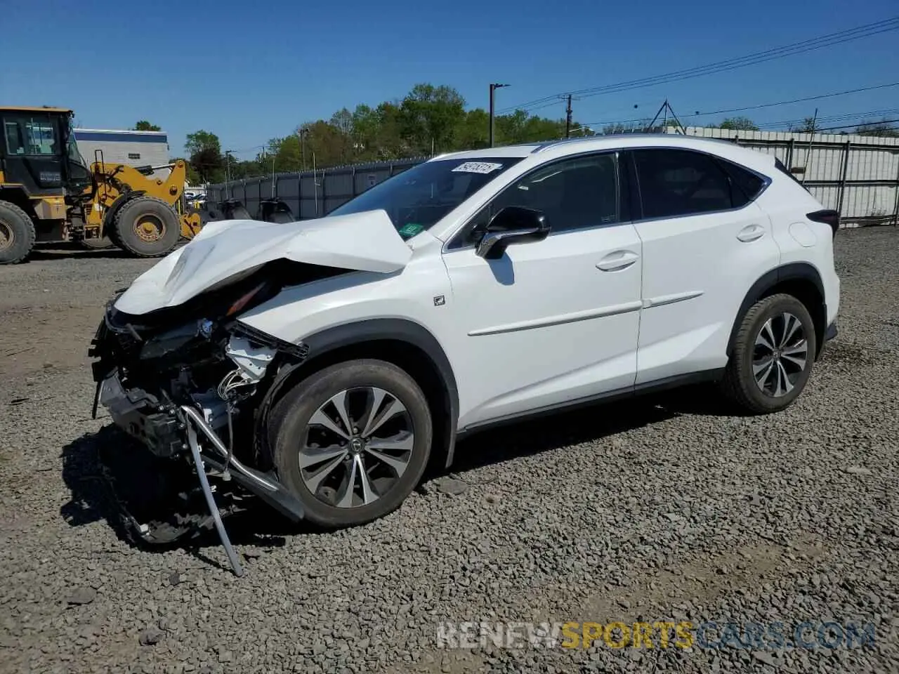 1 Фотография поврежденного автомобиля JTJBARBZ3K2192198 LEXUS NX 2019