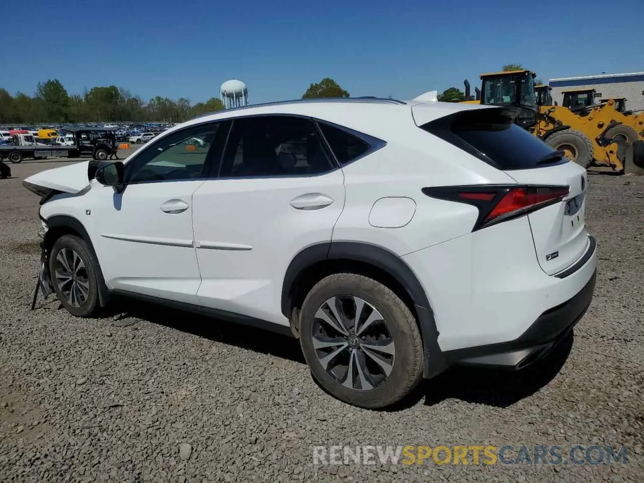 2 Фотография поврежденного автомобиля JTJBARBZ3K2192198 LEXUS NX 2019