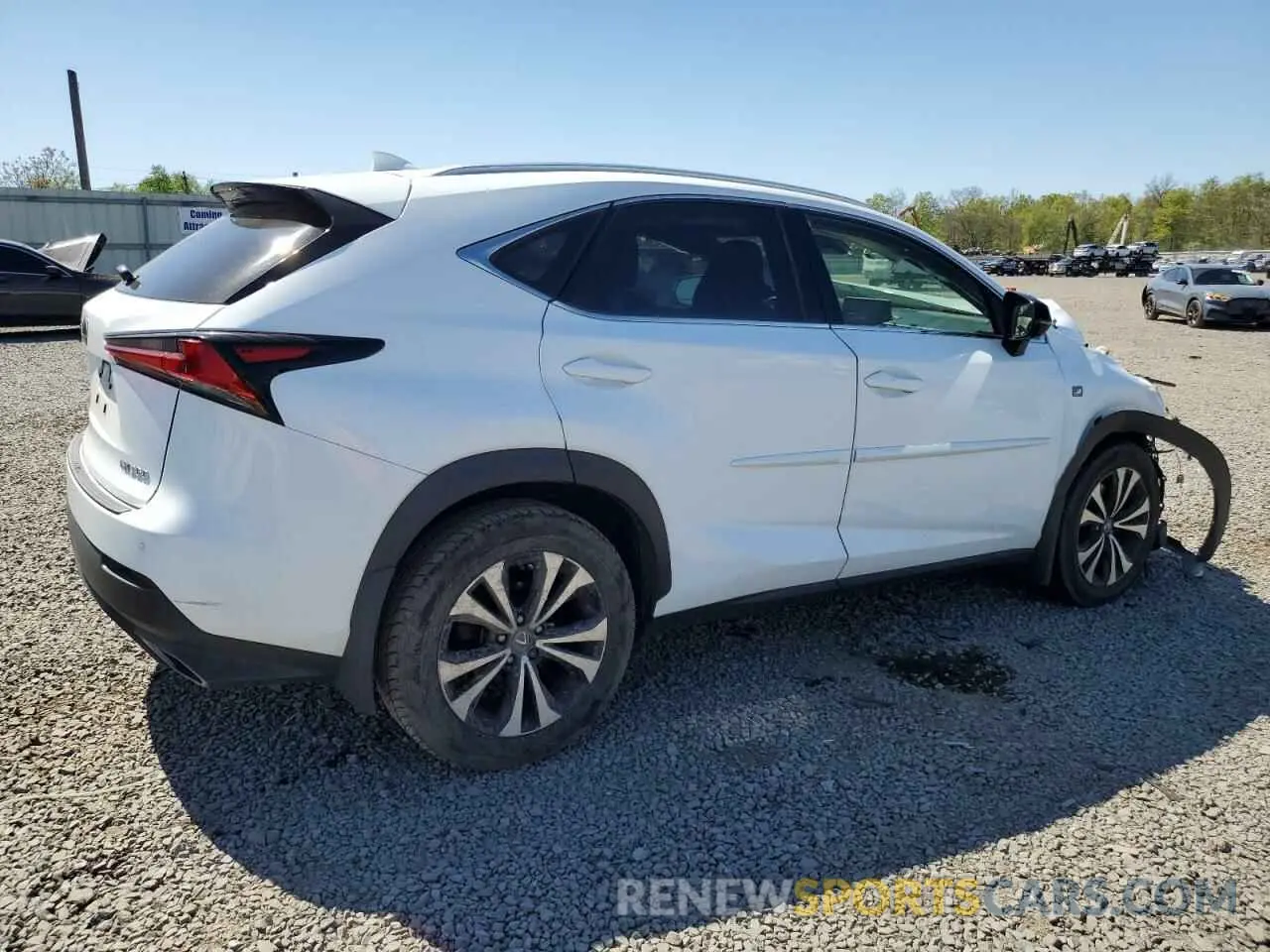 3 Фотография поврежденного автомобиля JTJBARBZ3K2192198 LEXUS NX 2019