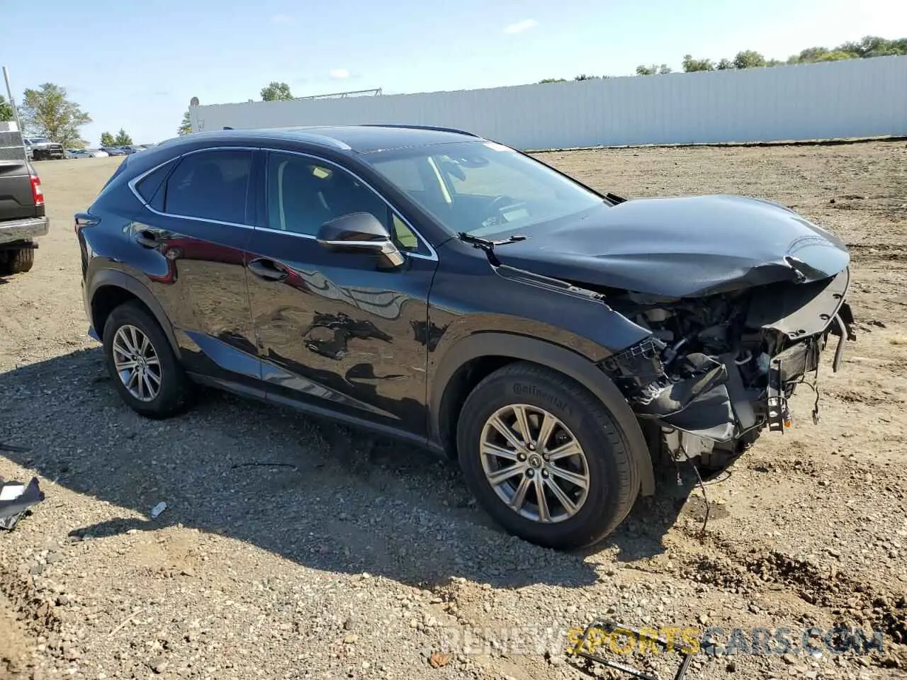 4 Photograph of a damaged car JTJBARBZ3K2216693 LEXUS NX 2019