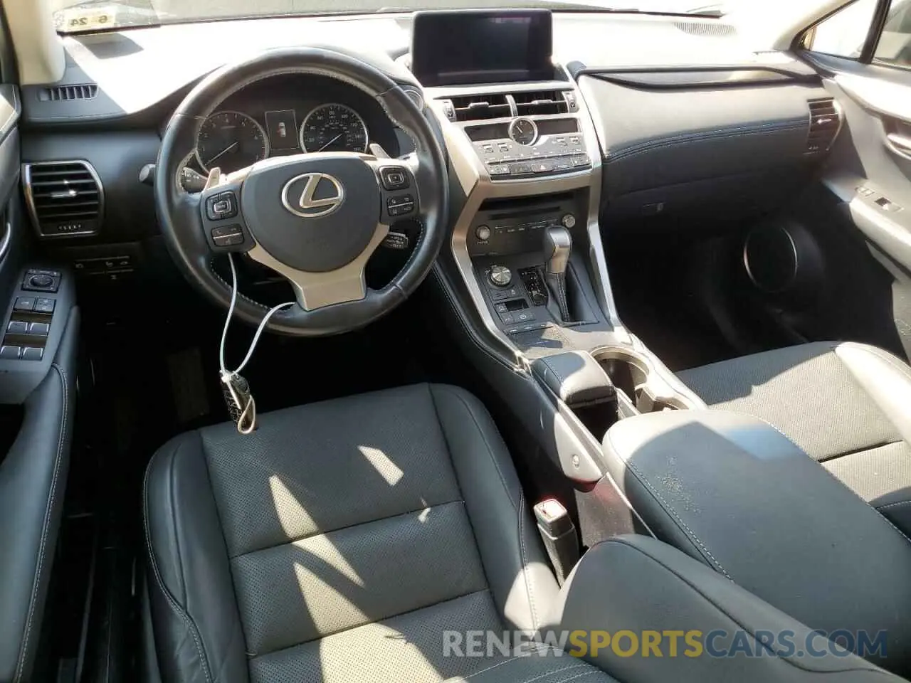 8 Photograph of a damaged car JTJBARBZ3K2216693 LEXUS NX 2019