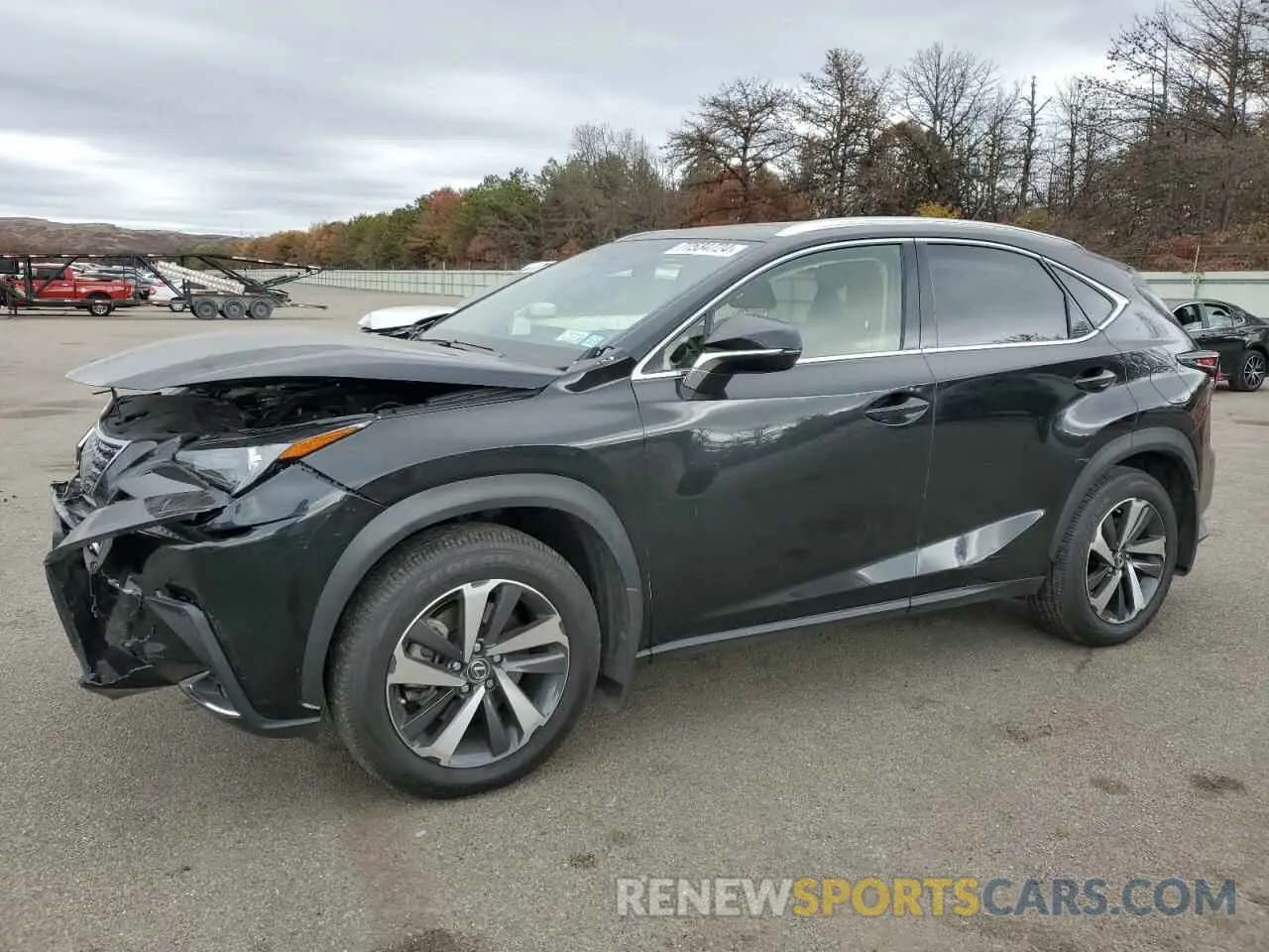 1 Фотография поврежденного автомобиля JTJBARBZ4K2187916 LEXUS NX 2019