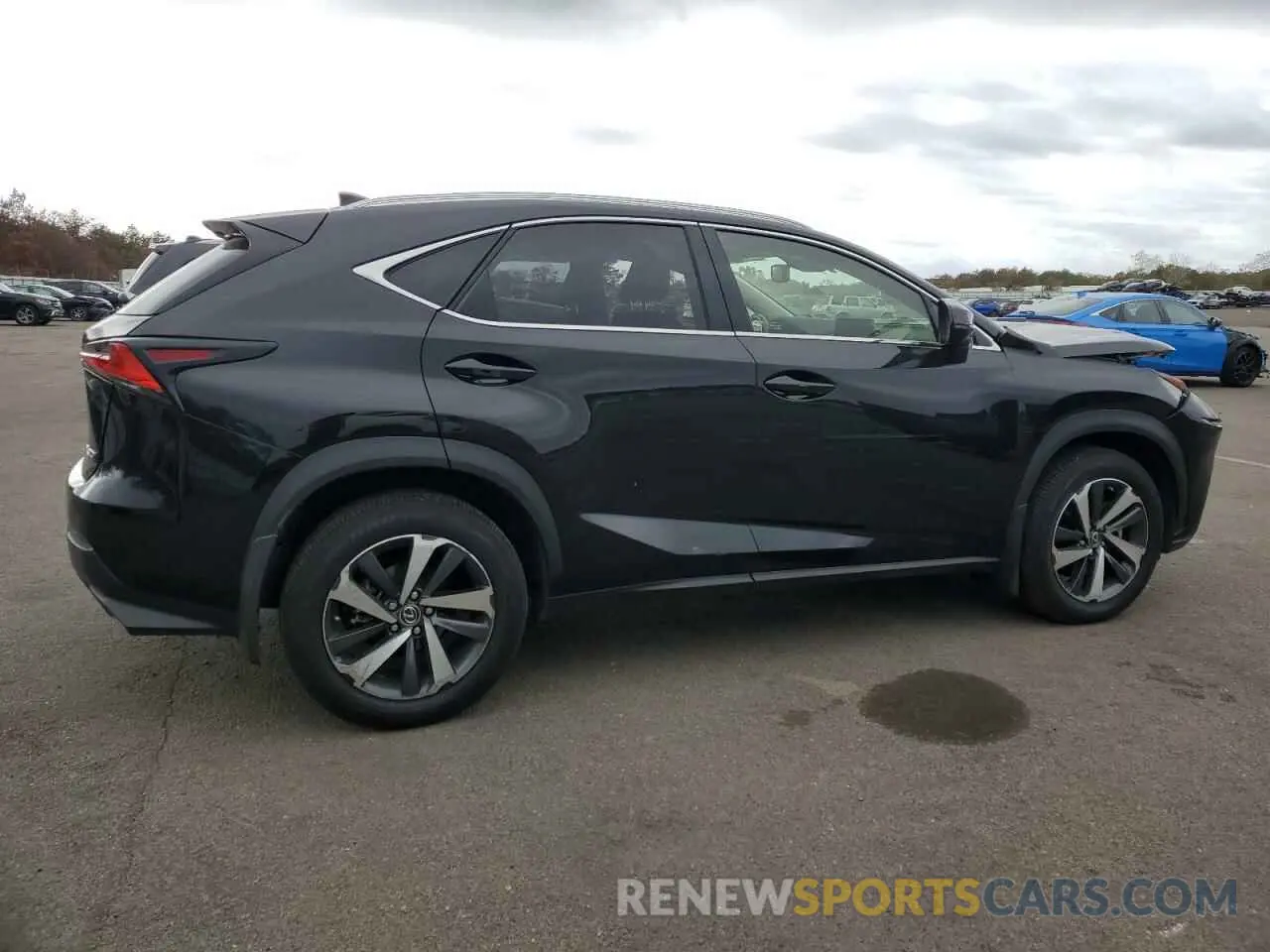 3 Фотография поврежденного автомобиля JTJBARBZ4K2187916 LEXUS NX 2019