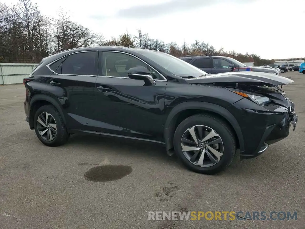 4 Фотография поврежденного автомобиля JTJBARBZ4K2187916 LEXUS NX 2019