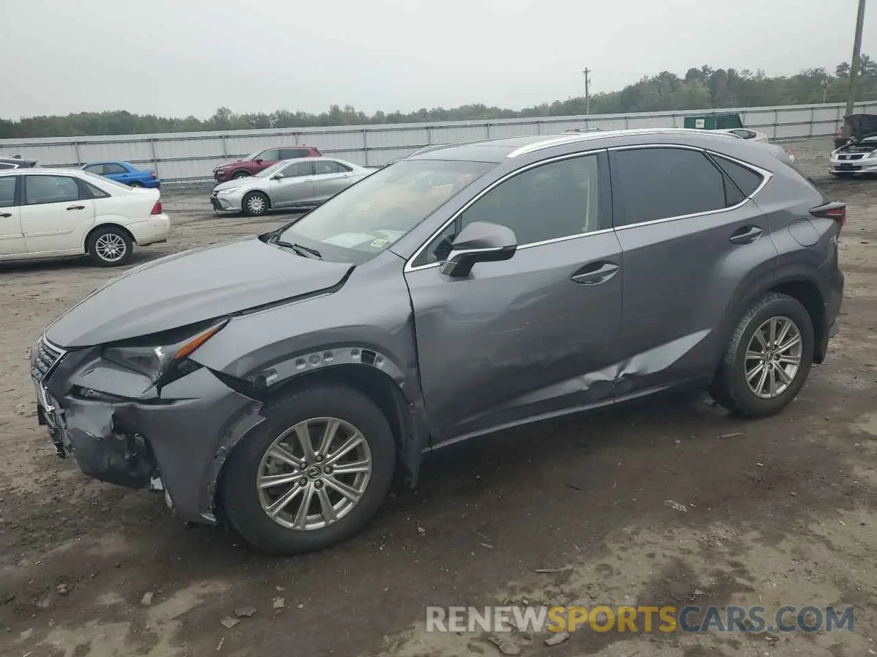 1 Фотография поврежденного автомобиля JTJBARBZ4K2190038 LEXUS NX 2019