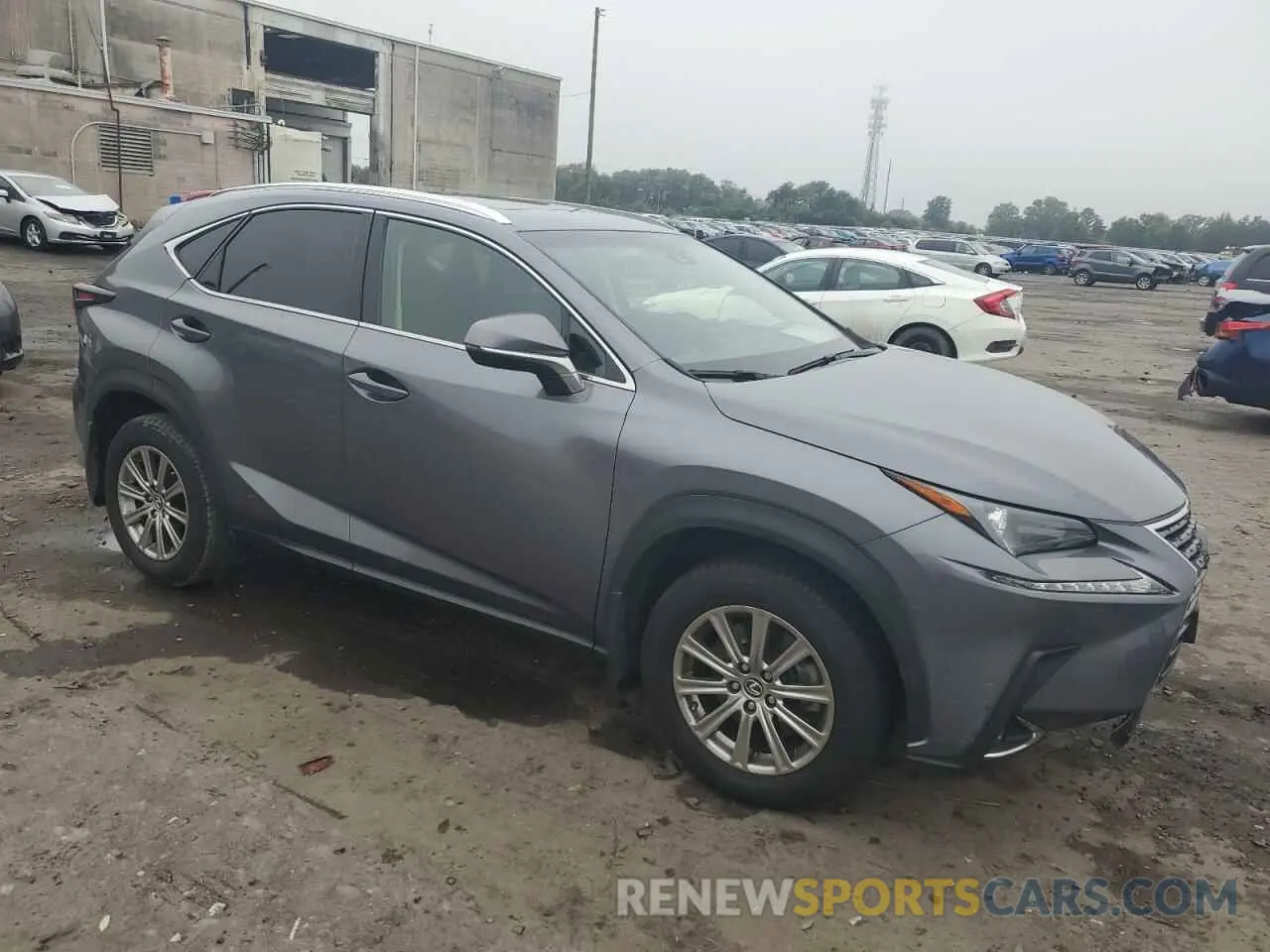 4 Фотография поврежденного автомобиля JTJBARBZ4K2190038 LEXUS NX 2019