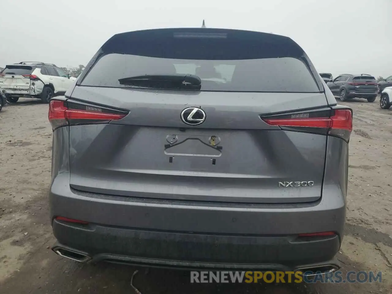 6 Фотография поврежденного автомобиля JTJBARBZ4K2190038 LEXUS NX 2019