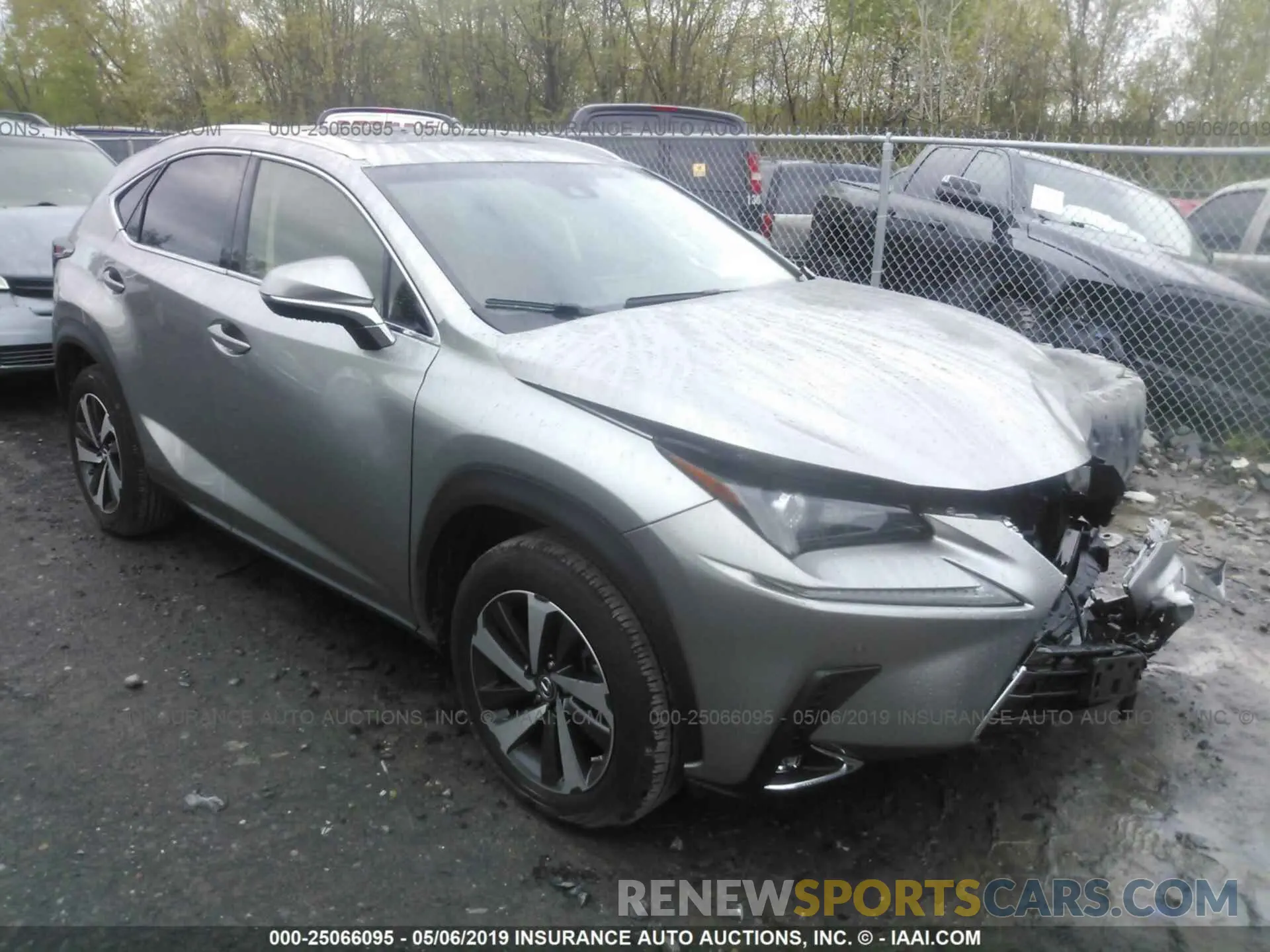 1 Photograph of a damaged car JTJBARBZ5K2179968 LEXUS NX 2019