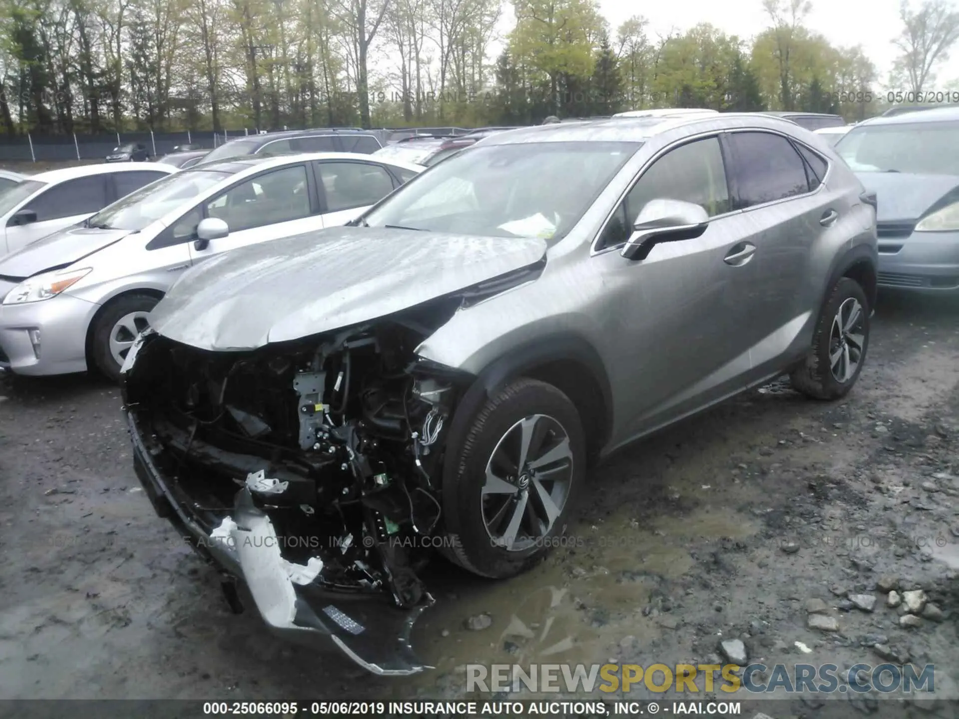 2 Photograph of a damaged car JTJBARBZ5K2179968 LEXUS NX 2019