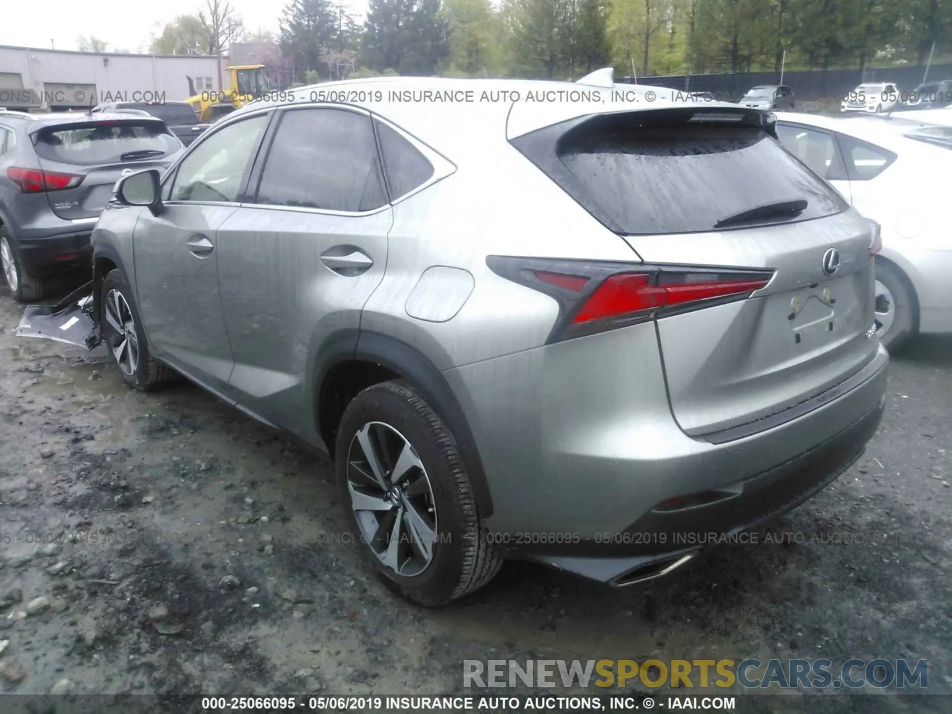 3 Photograph of a damaged car JTJBARBZ5K2179968 LEXUS NX 2019