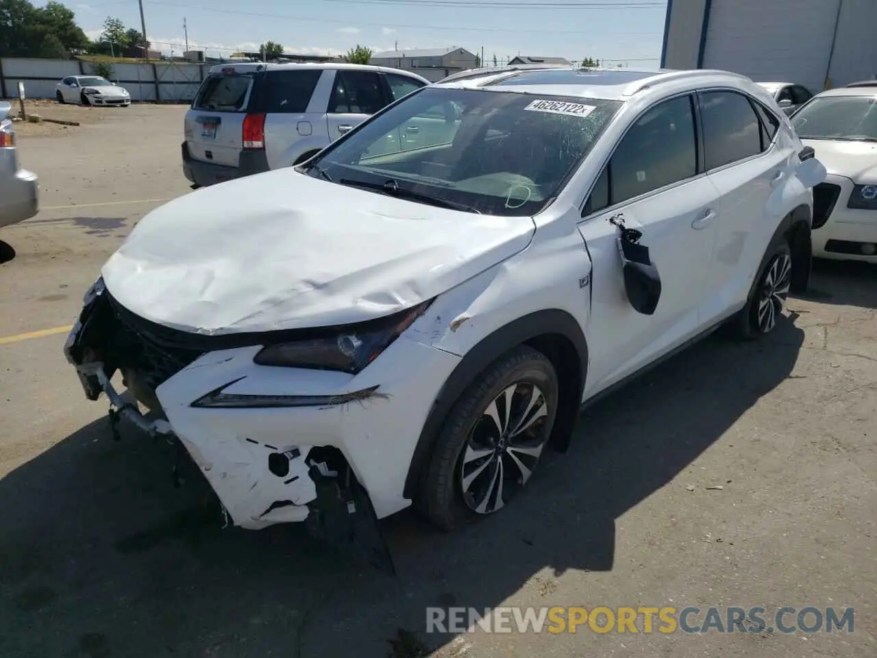 2 Фотография поврежденного автомобиля JTJBARBZ5K2186130 LEXUS NX 2019