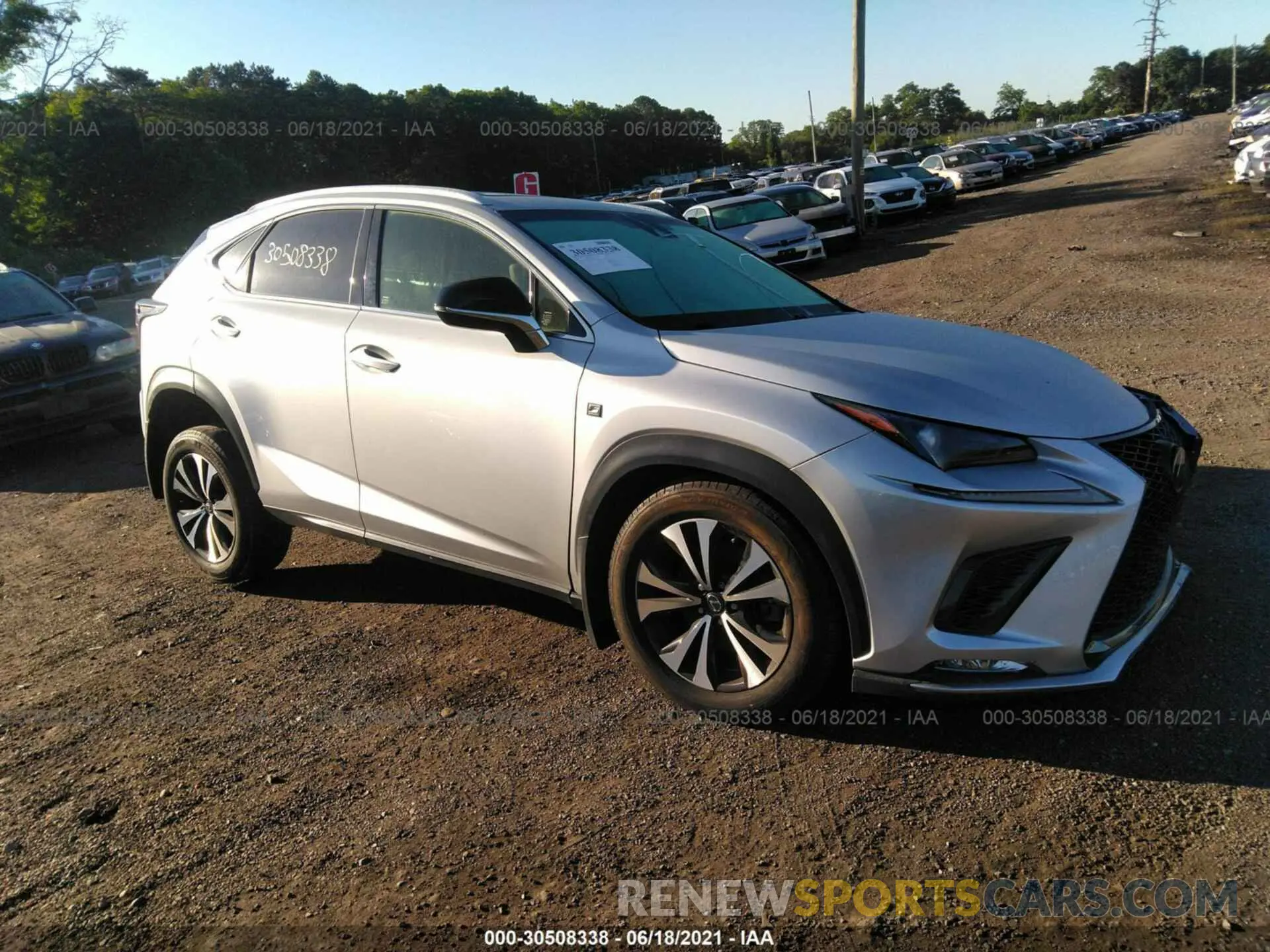 1 Photograph of a damaged car JTJBARBZ5K2191070 LEXUS NX 2019