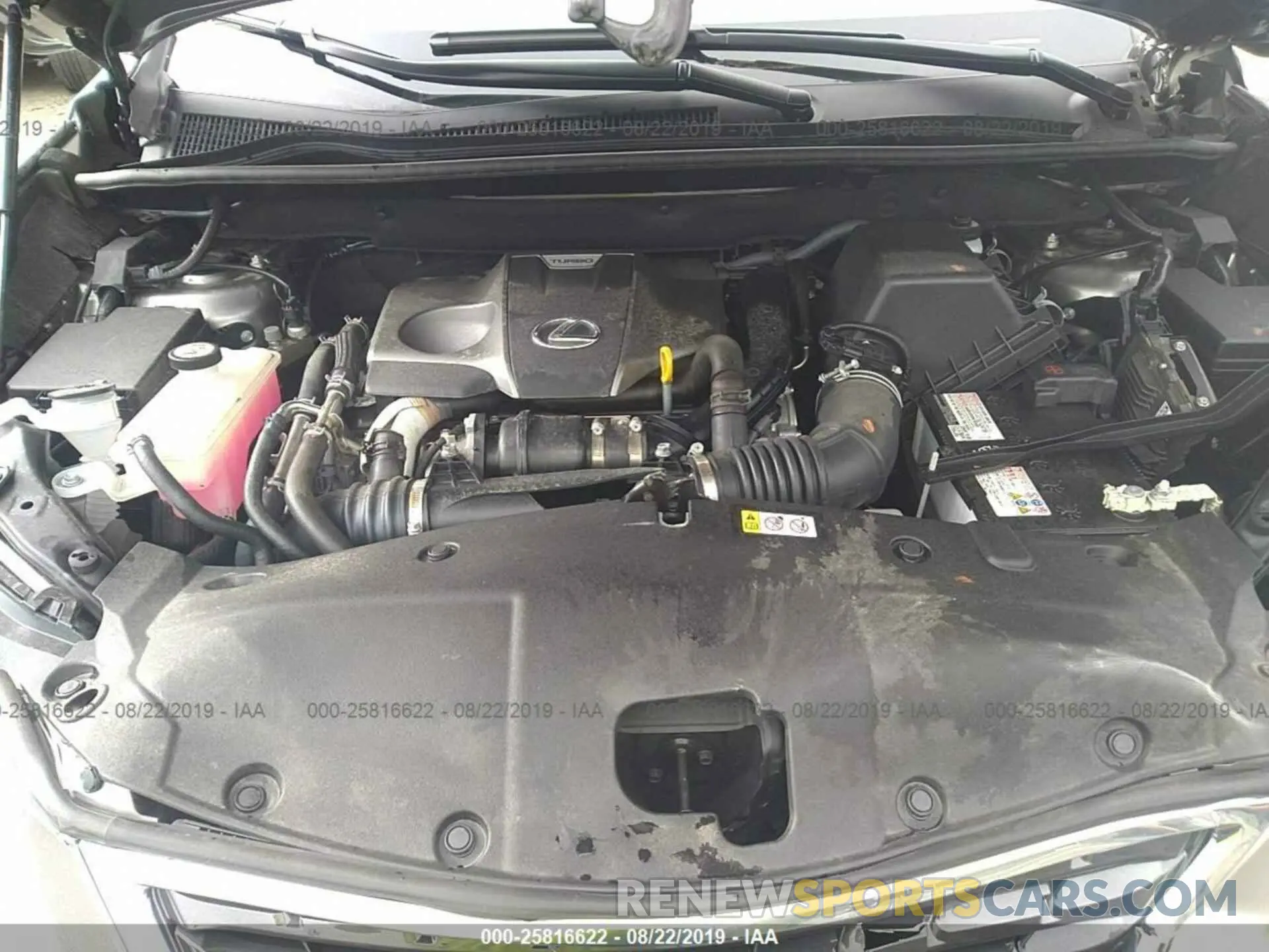 10 Photograph of a damaged car JTJBARBZ5K2194745 LEXUS NX 2019
