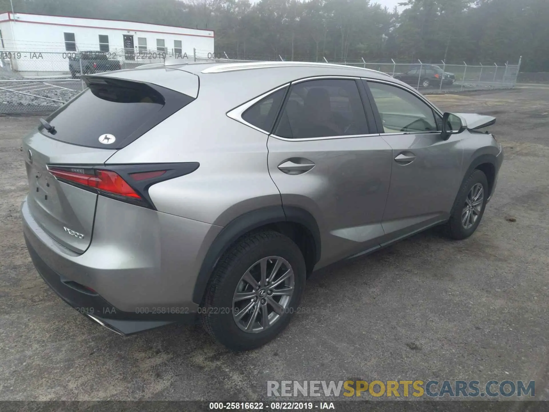 4 Photograph of a damaged car JTJBARBZ5K2194745 LEXUS NX 2019