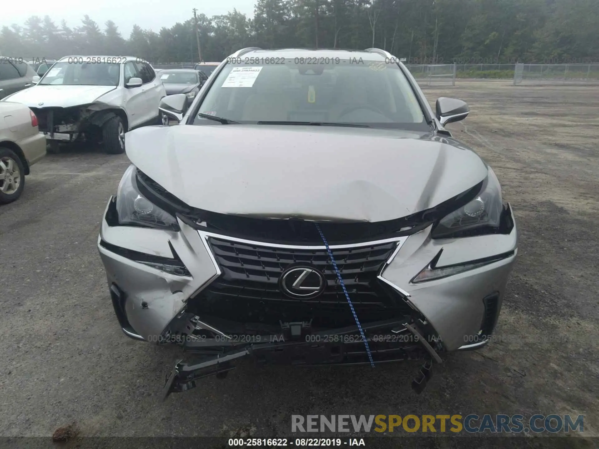 6 Photograph of a damaged car JTJBARBZ5K2194745 LEXUS NX 2019