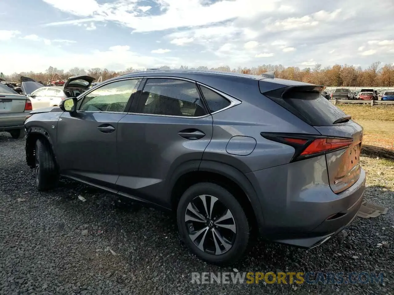 2 Photograph of a damaged car JTJBARBZ5K2214265 LEXUS NX 2019