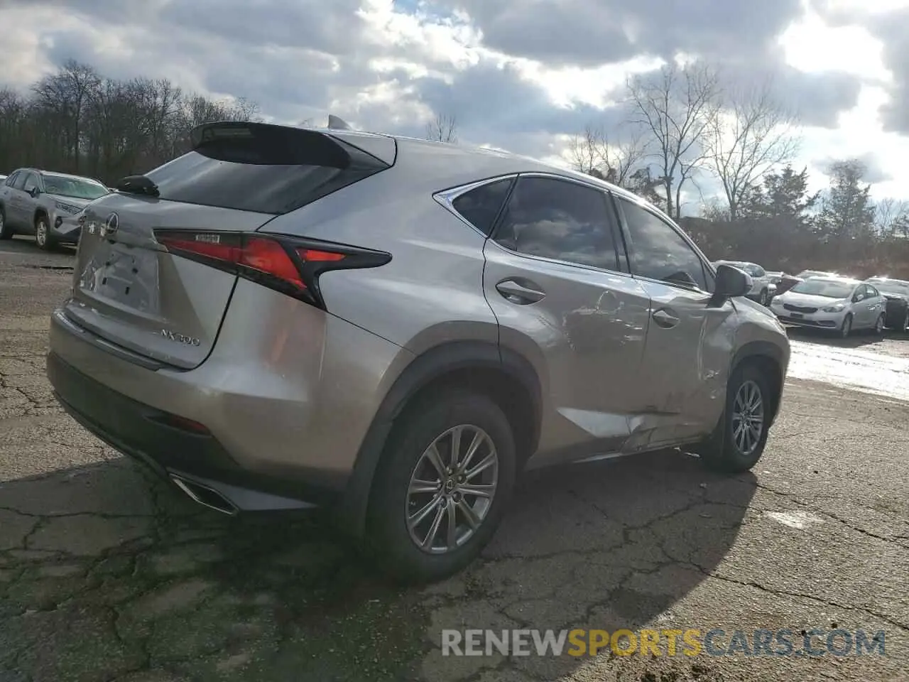 3 Photograph of a damaged car JTJBARBZ6K2182071 LEXUS NX 2019